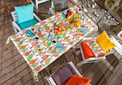 H.O.C.K. Classic Uni Outdoor Kissen 60x60cm orange