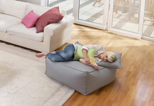 H.O.C.K. Caribe Outdoor Kissen 60x60cm türkis turquesa 01