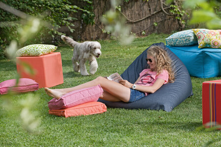 H.O.C.K. Caribe Outdoor Kissen 60x60cm orange naranja 01