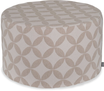 H.O.C.K. Luna Outdoor Hocker rund ø60x35cm natur