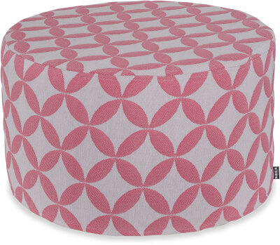 H.O.C.K. Luna Outdoor Hocker rund ø60x35cm berry
