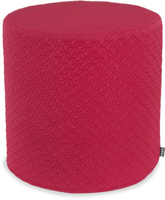 H.O.C.K. Giulio Outdoor Hocker rund ø45x45cm himbeer