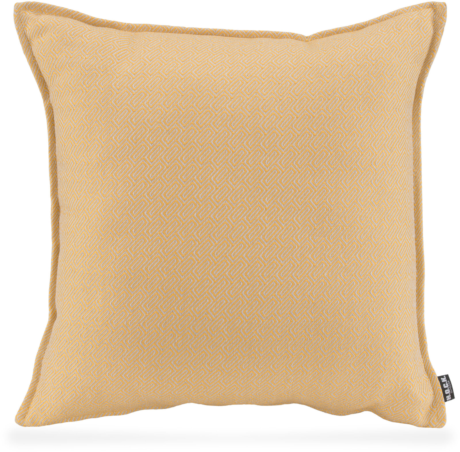 H.O.C.K. Billy Outdoor Kissen mit Biese 50x50cm gelb nanu
