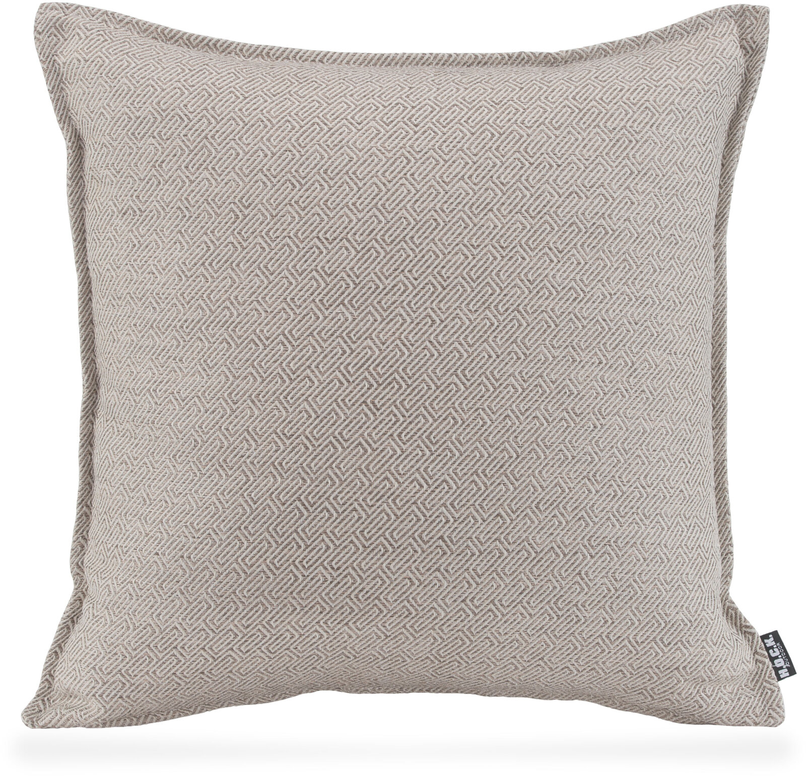 H.O.C.K. Billy Outdoor Kissen mit Biese 50x50cm taupe nanu