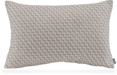 H.O.C.K. Niko Outdoor Kissen Zick-Zack 60x40cm taupe nanu