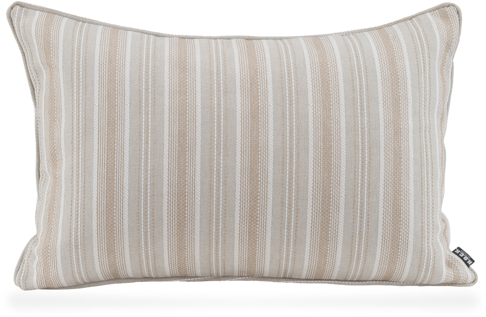 H.O.C.K. Tivolo Outdoor Kissen mit Keder 60x40cm natur taupe nanu