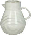 KRST Vase / Krug Steingut 20x17,5x20cm weiß