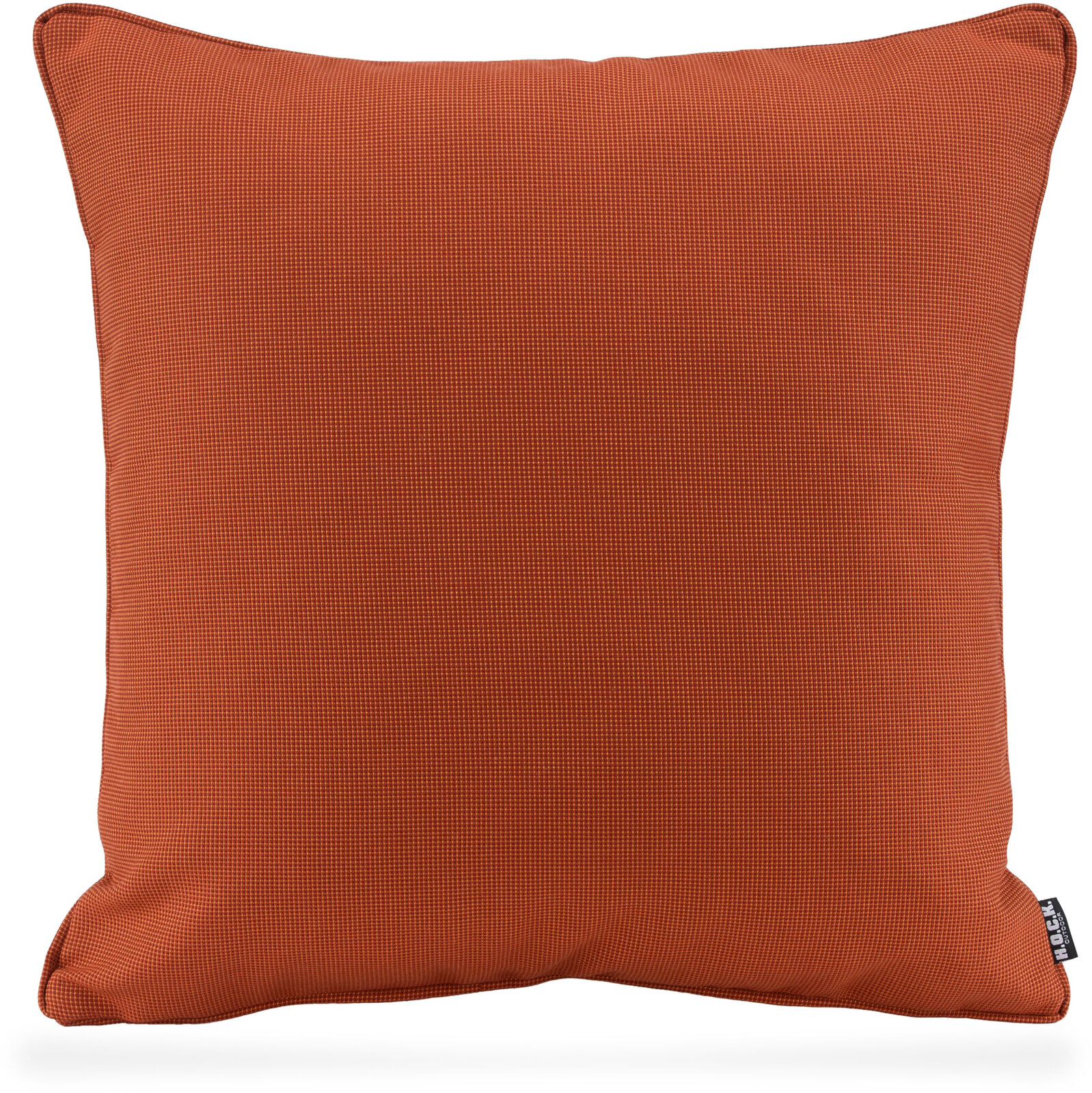 H.O.C.K. Sparkle Outdoor Kissen mit Keder 50x50cm orange rost terra