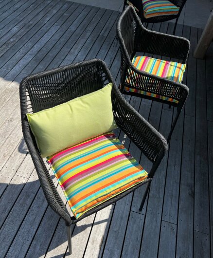 H.O.C.K. Caribe Outdoor Kissen 50x30cm grün verde mar 01
