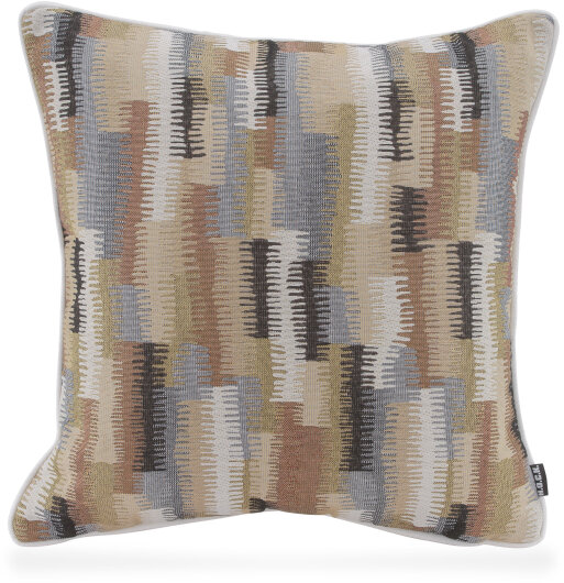 H.O.C.K. Howy Kissen mit Keder 50x50cm multi beige col. 01