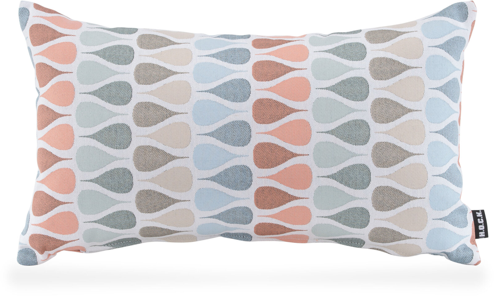 H.O.C.K. Drops Kissen 50x30cm multi red pastell col. 01 hockdichhin