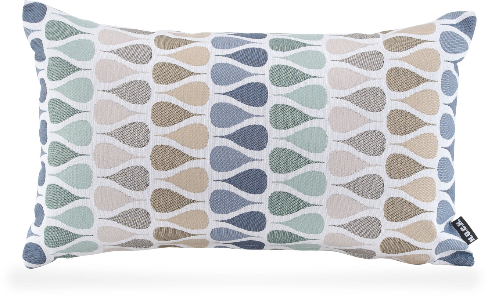 H.O.C.K. Drops Kissen 50x30cm multi beige pastell col. 03 hockdich