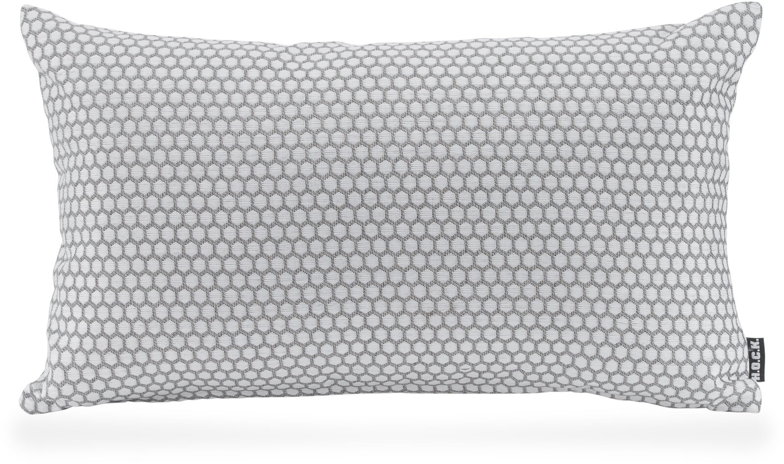H.O.C.K. Miss Dots Kissen 50x30cm mit Punkten natur weiß col. 00
