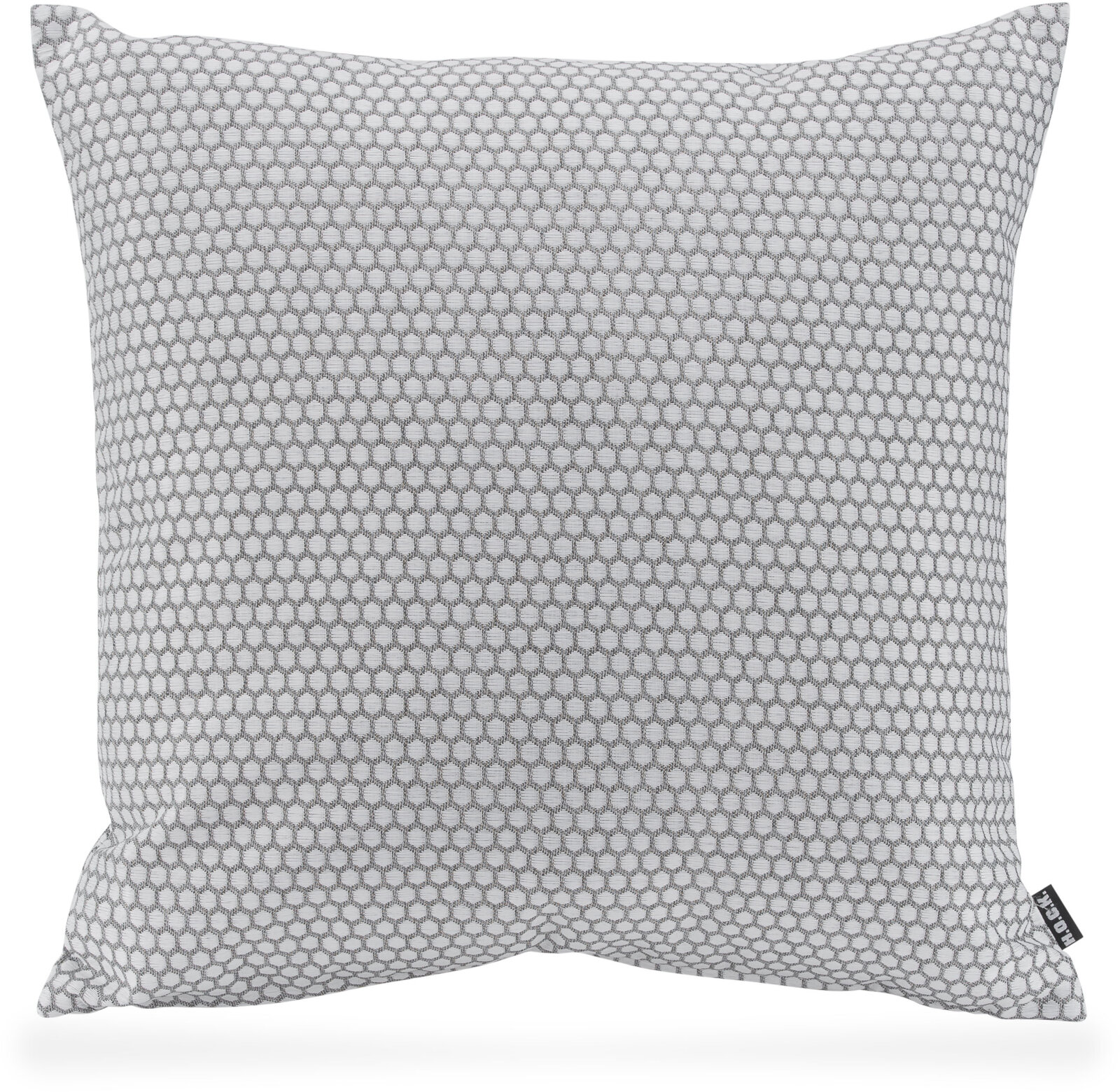 H.O.C.K. Miss Dots Kissen 50x50cm mit Punkten natur weiß col. 00