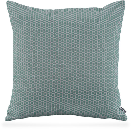 H.O.C.K. Miss Dots Kissen 50x50cm mit Punkten petrol grün col. 09