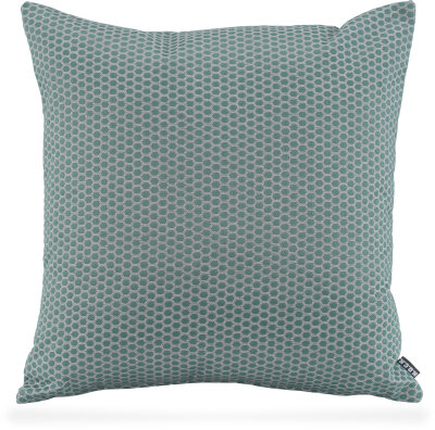 H.O.C.K. Miss Dots Kissen 50x50cm mit Punkten petrol...