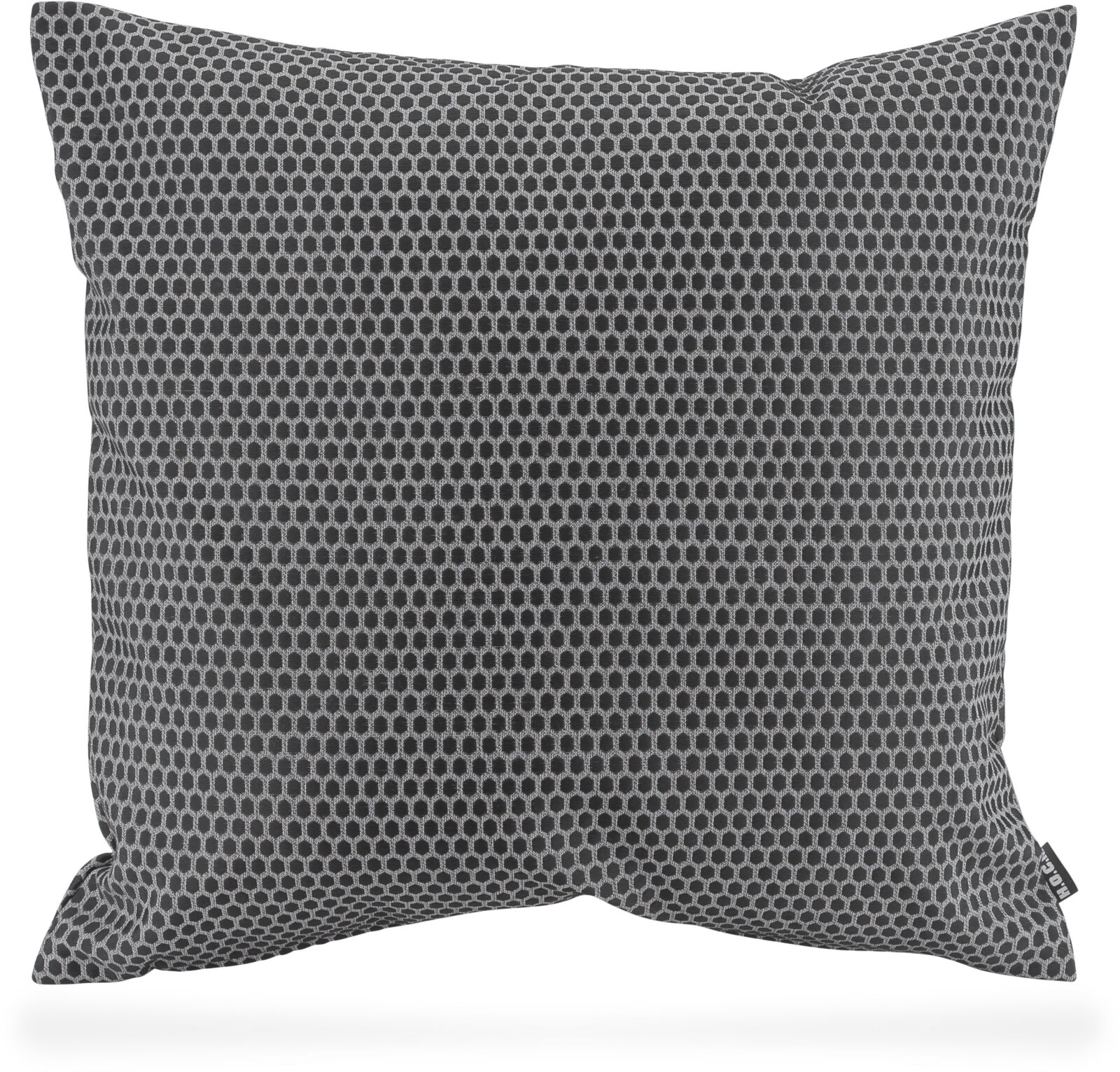 H.O.C.K. Miss Dots Kissen 50x50cm mit Punkten schwarz col. 16