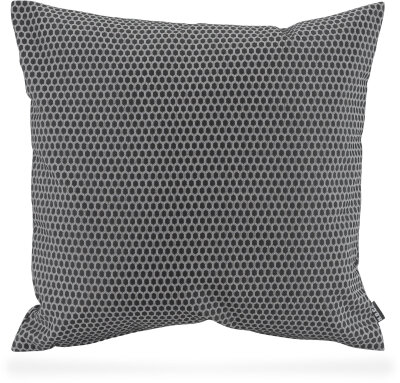 H.O.C.K. Miss Dots Kissen 50x50cm mit Punkten schwarz...