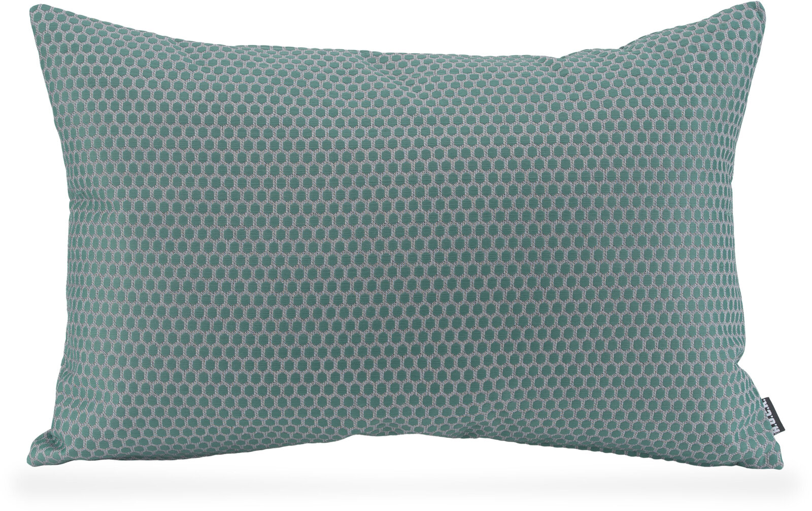 H.O.C.K. Miss Dots Kissen 60x40cm mit Punkten petrol grün col. 09