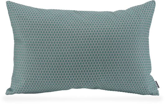 H.O.C.K. Miss Dots Kissen 60x40cm mit Punkten petrol grün col. 09