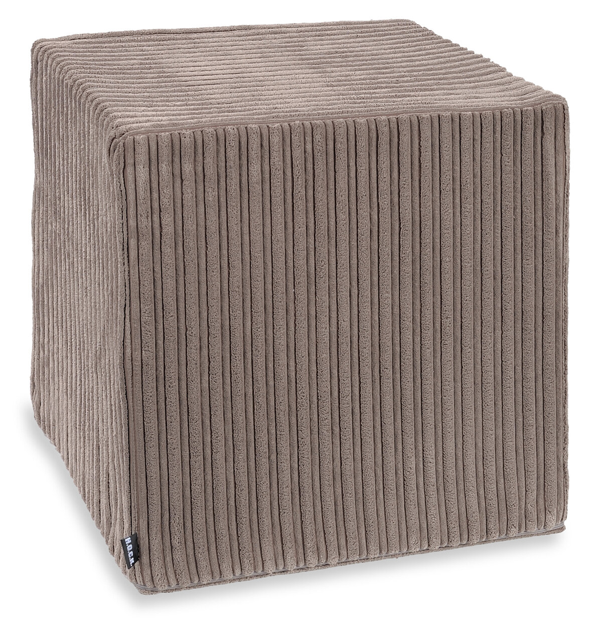 H.O.C.K. Corduroy Cube/ Sitzwürfel 45x45x45cm cord schlamm