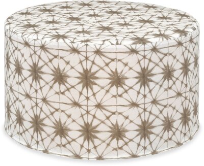 H.O.C.K. Badu Batik Saphire Outdoor Hocker rund...