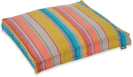 H.O.C.K. Yucatan Outdoor Sitzkissen CLOU 50x50x5cm maiz-salmon