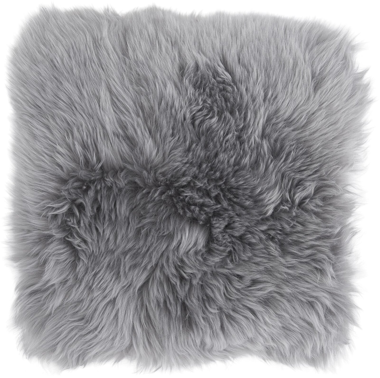 H.O.C.K. Fell-Sitzauflage eckig 35x35cm grau col. 01