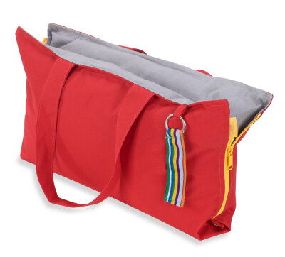 Hhooboz Pillowbag S red-grey