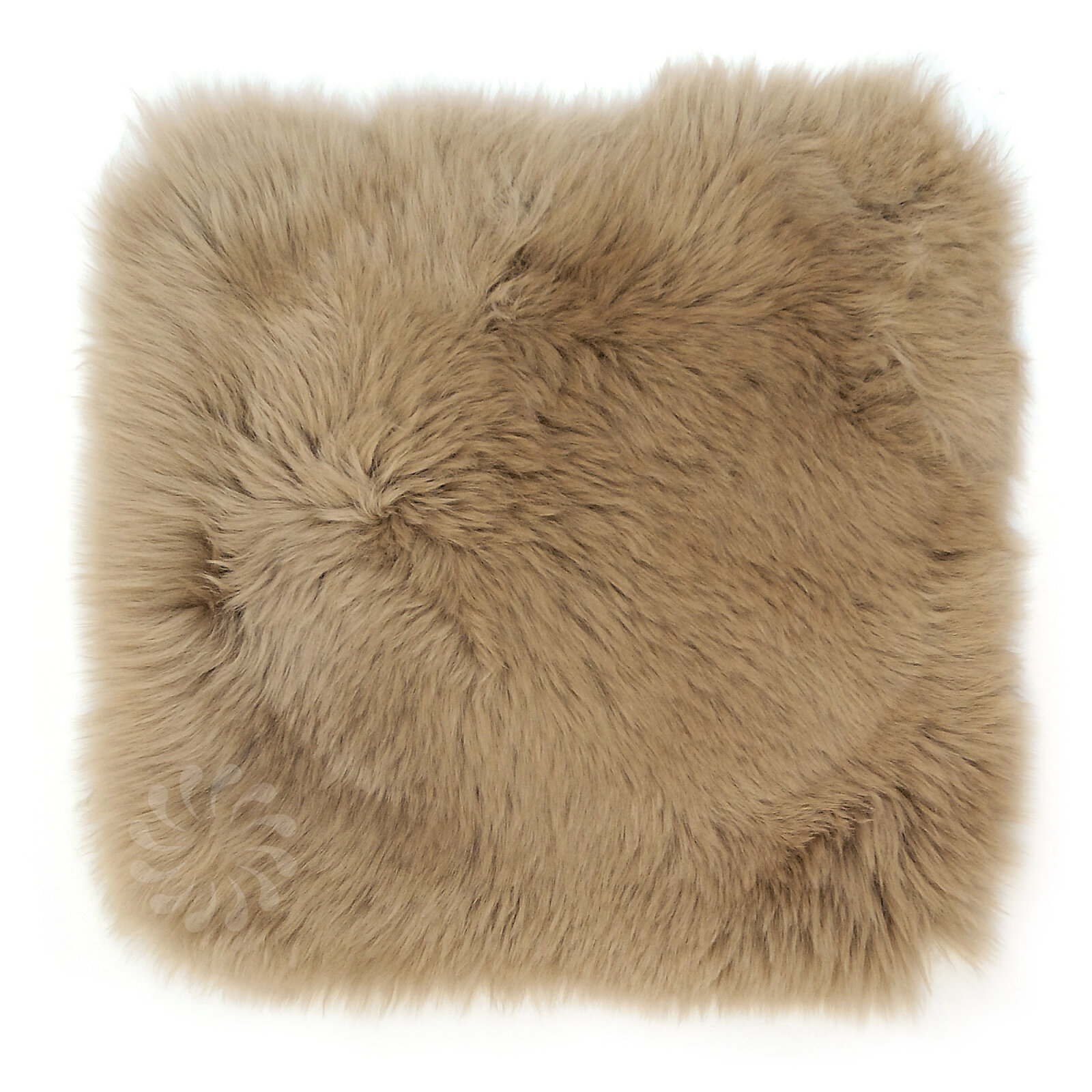 H.O.C.K. Fell-Sitzauflage eckig 35x35cm taupe col. 17