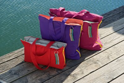 Hhooboz Pillowbag S türkis-pink