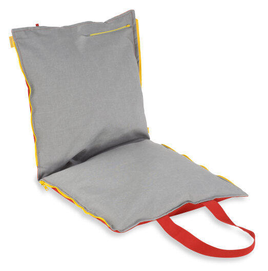 Hhooboz Pillowbag M red-grey