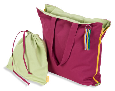 Hhooboz Pillowbag M fandango-pink-green