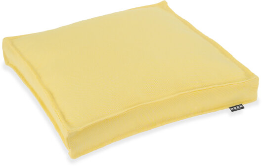 H.O.C.K. Caribe Outdoor Sitzkissen CLOU 40x40x5cm gelb yellow limon