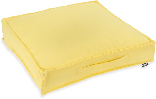 H.O.C.K. Caribe Outdoor Matratzenkissen 50x50x10cm gelb yellow limon