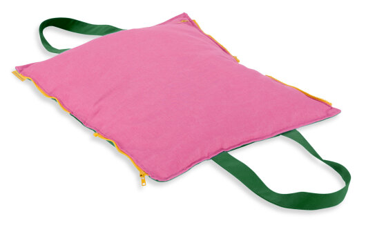 Hhooboz Pillowbag S emerald-green-pink