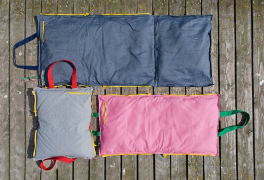Hhooboz Pillowbag S emerald-green-pink