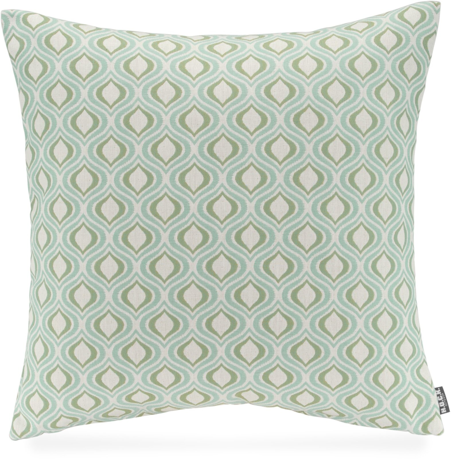 H.O.C.K. Gary Outdoor Kissen 50x50cm lindgrün col. 67 cobo