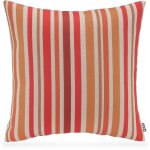 H.O.C.K. Glory Outdoor Kissen 50x50cm Streifen orange rot...