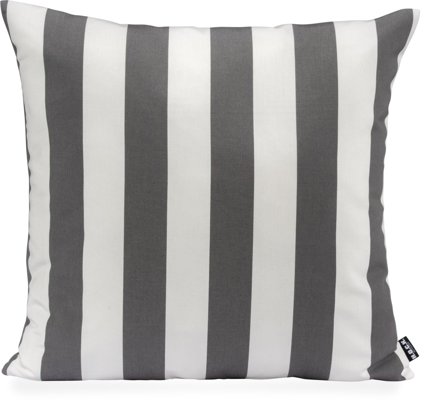 H.O.C.K. Classic Streifen Outdoor Kissen 50x50cm grau