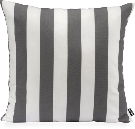 H.O.C.K. Classic Streifen Outdoor Kissen 50x50cm grau