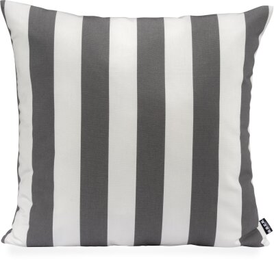 H.O.C.K. Classic Streifen Outdoor Kissen 50x50cm grau