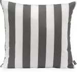 H.O.C.K. Classic Streifen Outdoor Kissen 50x50cm grau