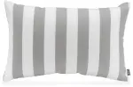 H.O.C.K. Classic Streifen Outdoor Kissen 60x40cm hellgrau