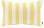 H.O.C.K. Classic Streifen Outdoor Kissen 60x40cm gelb yellow col. 25