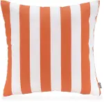 H.O.C.K. Classic Streifen Outdoor Kissen 50x50cm orange col. 24