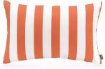 H.O.C.K. Classic Streifen Outdoor Kissen 60x40cm orange col. 24