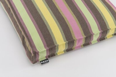 H.O.C.K. Yucatan Outdoor Sitzkissen CLOU 40x40x5cm yellila col. 54