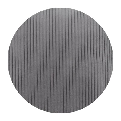 H.O.C.K. Stoff Meterware Corduroy grau col. 90