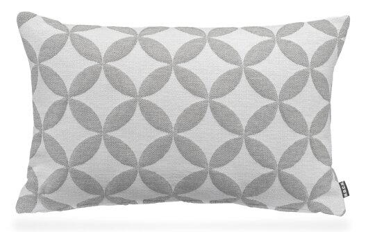 H.O.C.K. Luna Outdoor Wendekissen 60x40cm hellgrau